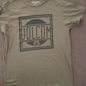 Olive Volcom shirt